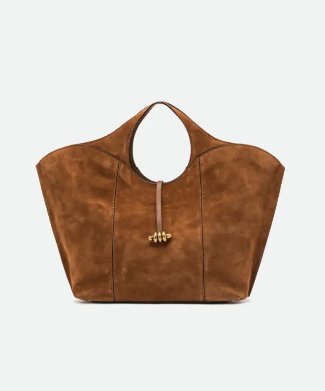 GIANNI CHIARINI - Borsa Infinity - Large - Cognac