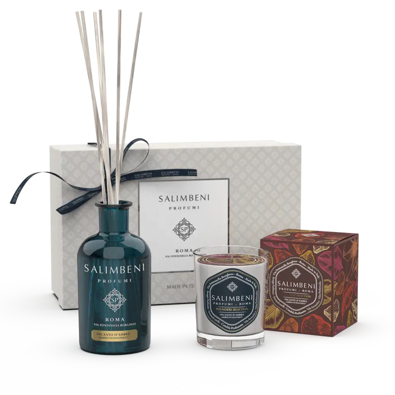 Gift Box Premium À ESCOLHA (Difusor em Stick Founders Selection 250 ml + Vela Perfumada Founders Selection 190gr)