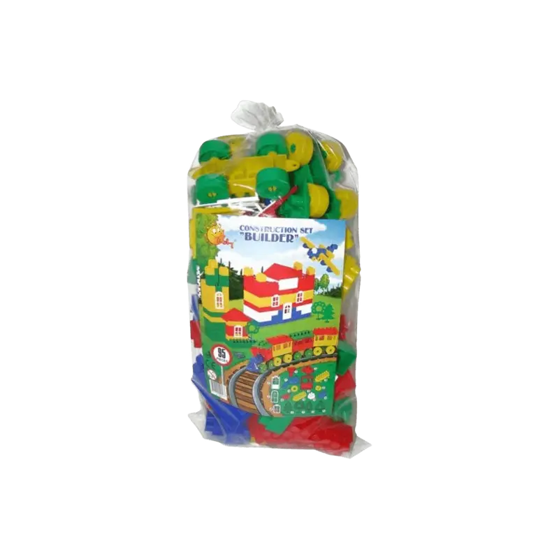 Giocattoli Polesie - Costruzioni in Mattoni Toy Set (95 Pezzi)