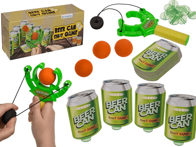 Gioco Di Bevute, Gioco Del Tiro Con La Lattina Di, Birra, In