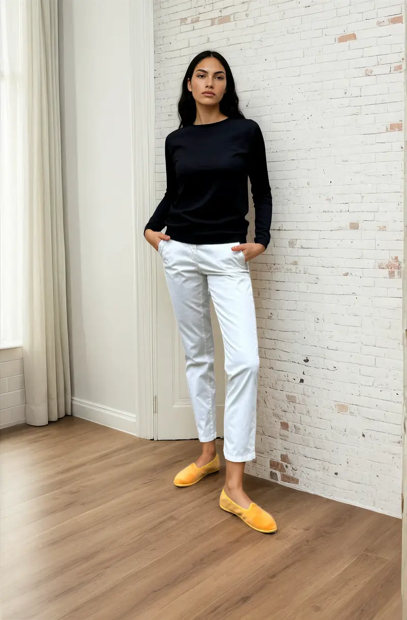 GIROCOLLO ALBA in cashmere nero
