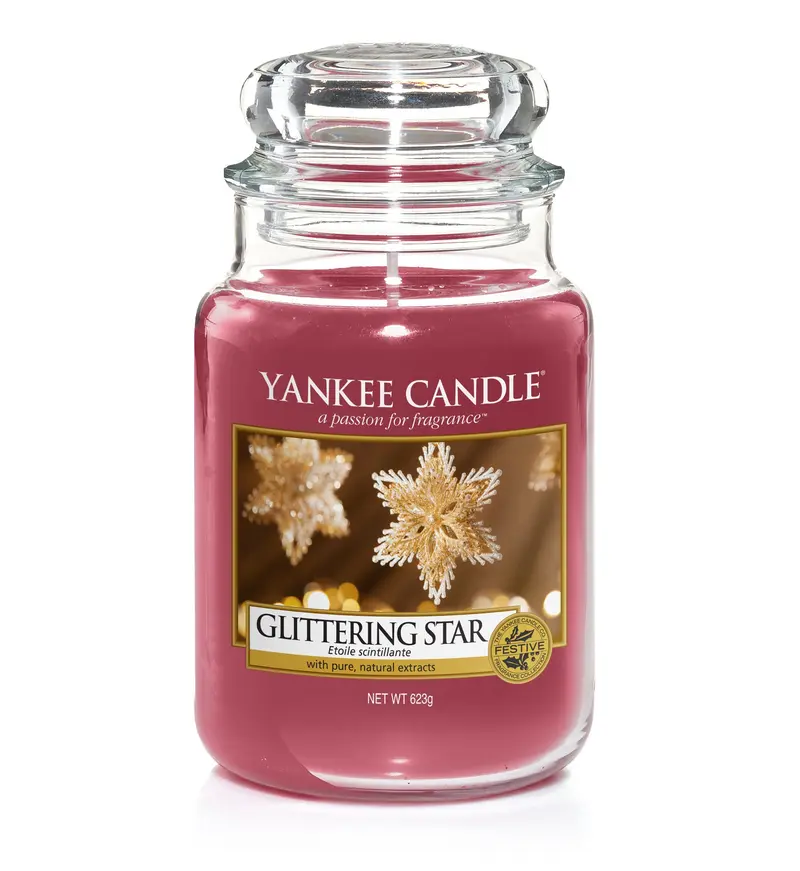 GLITTERING STAR -Yankee Candle- Giara Grande