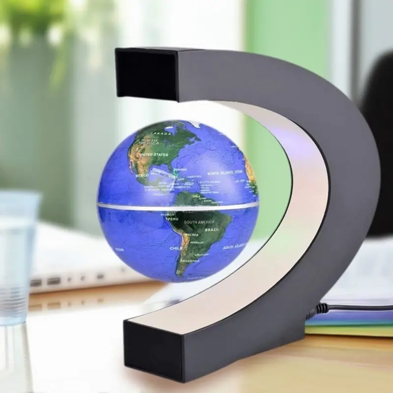 "Globe" - lampada mappamondo fluttuante - IN ESCLUSIVA