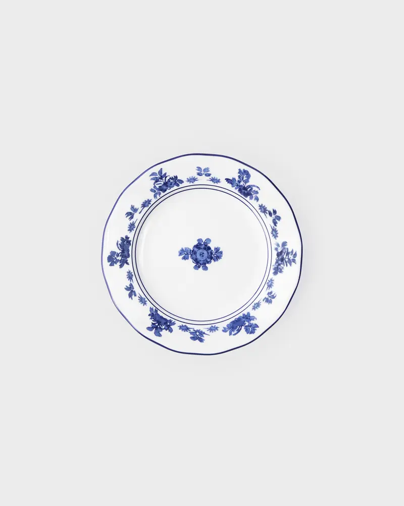 Gloria Porcelain Bread Plate, Blue