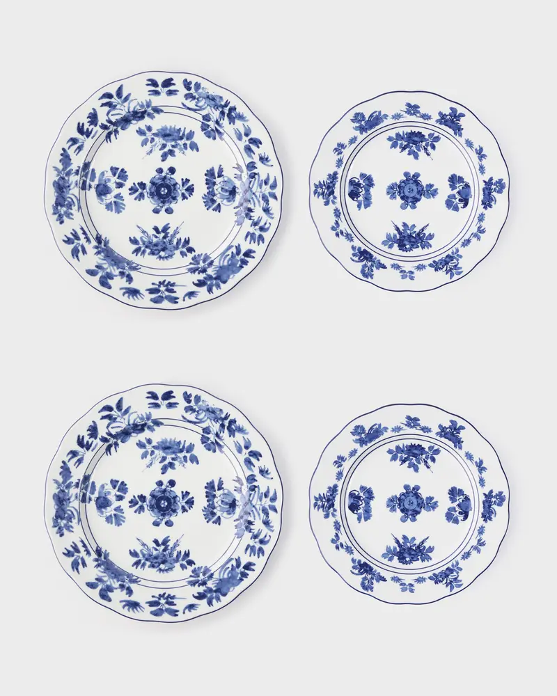 Gloria Porcelain Dinner & Dessert Plates (Set of 2)