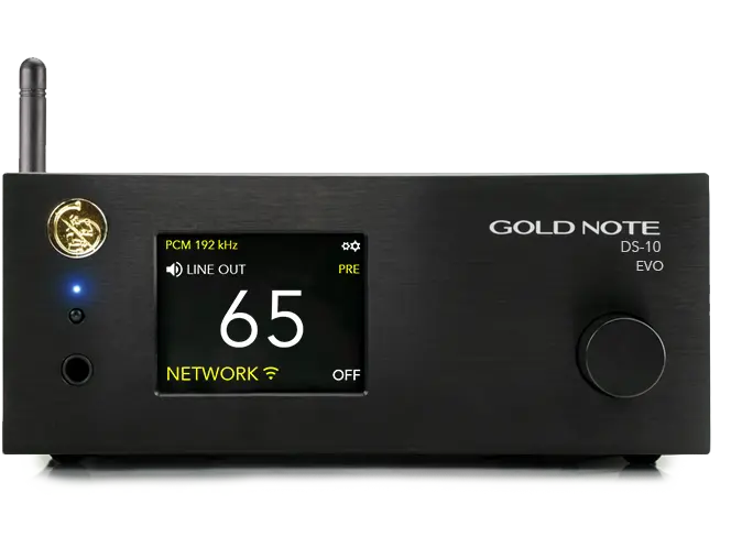 Gold Note DS-10 EVO Line - DAC - Streamer Audio
