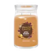GOLDEN PUMPKING -SIGNATURE - Yankee Candle - FANTASTICAL FALL- GIARA GRANDE