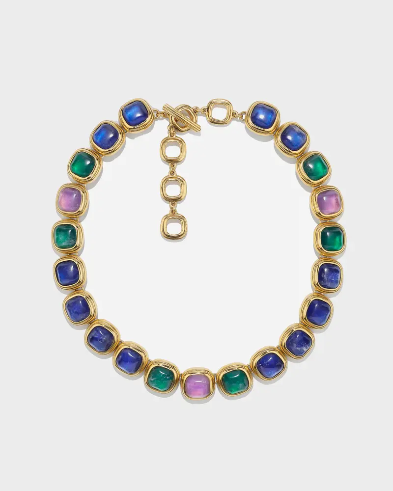Goossens Renaissance Rock Crystal Necklace