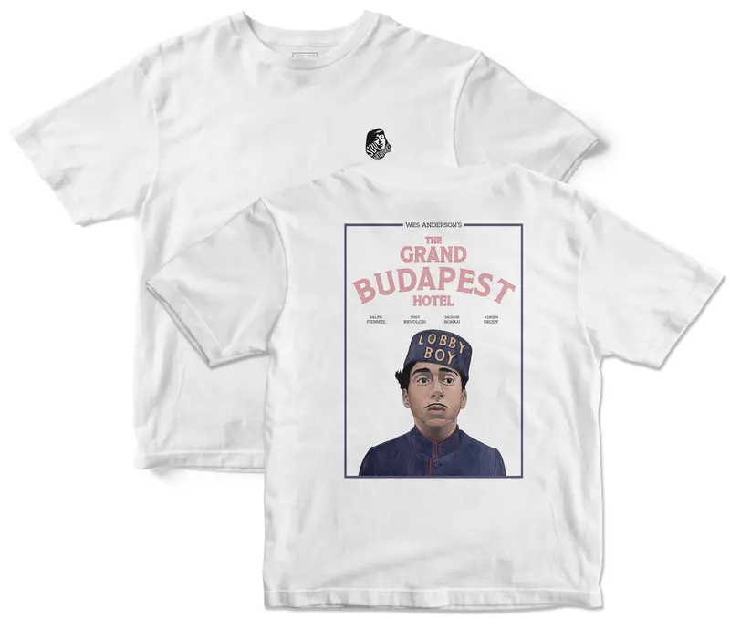 GRAND BUDAPEST HOTEL ZERO LOGO T-SHIRT