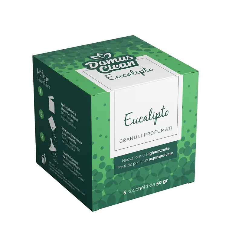 Granuli profumati per aspirapolvere - Fragranza Eucalipto