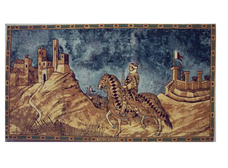 GUIDORICCIO FROM FOGLIANO WALL TAPESTRY