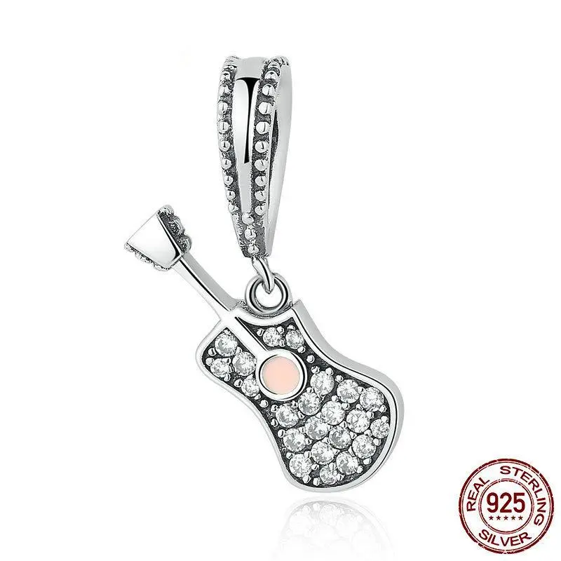 "GuitarCharm" - Charm Chitarra in argento - IN ESCLUSIVA