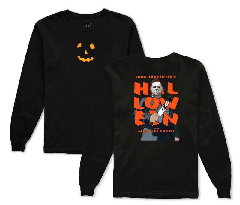 HALLOWEEN SCRIPT LONG SLEEVES