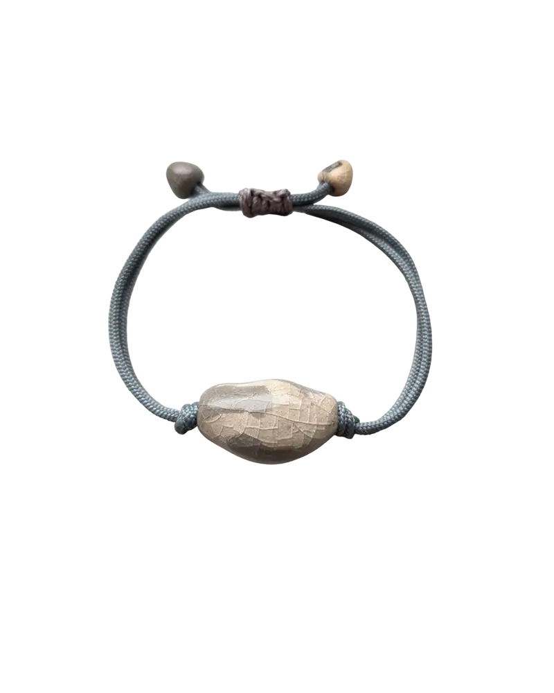 Handmade Ceramic Bracelet - Echo Shell