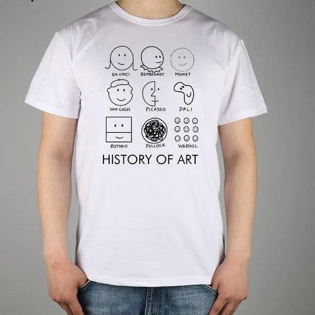 "HistoryOfArt" - maglietta storia dell'arte - N ESCLUSIVA