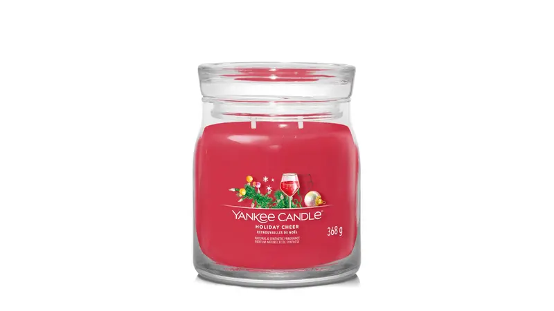 HOLIDAY CHEER -Signature - Yankee Candle- Giara Media - NATALE