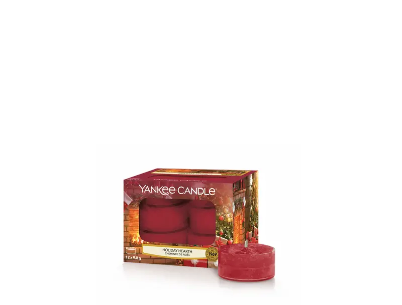 HOLIDAY HEARTH -Yankee Candle- Tea Light