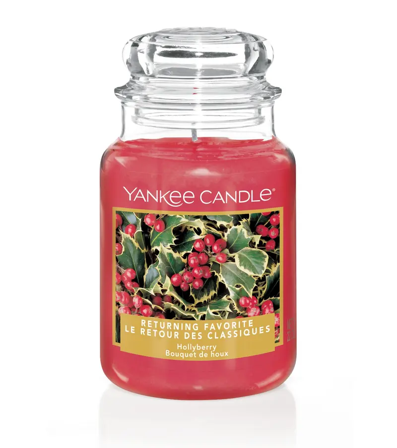 HOLLYBERRY -Yankee Candle- Giara Grande