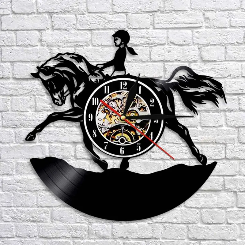 "HorseO'Clock" - orologio da parete equitazione - IN ESCLUSIVA