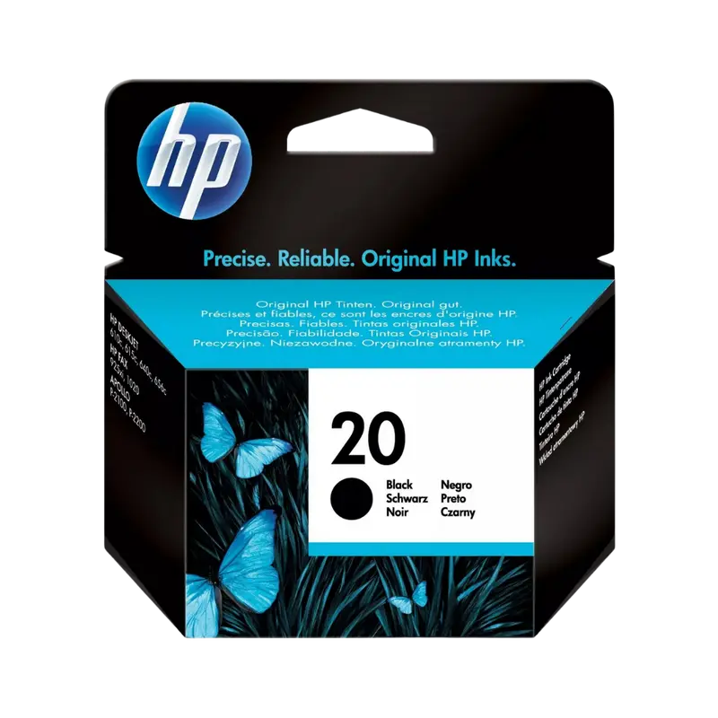 HP 20 Cartuccia D'Inchiostro Originale Nero