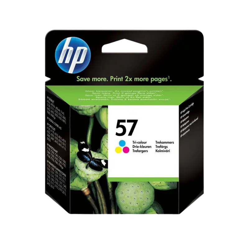Hp Cartuccia ink originale 57 C/M/Y- C6657A, 500 pagine