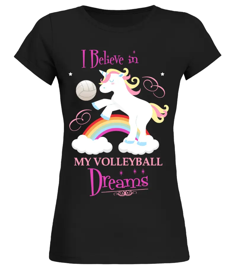 "I Believe in my Volleyball Dreams" - t-shirt pallavolo - IN ESCLUSIVA