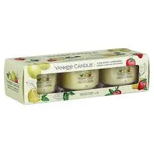 Iced berry lemonade | Yankee Candle | Confezione Regalo 3 Candela Votive in Vetro