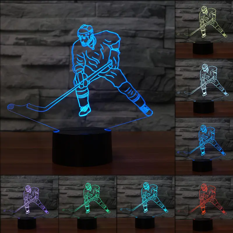 "IceHockeyLamp" - lampada hockey su ghaccio - IN ESCLUSIVA
