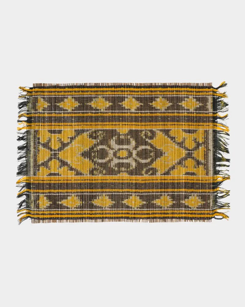 Ikat Placemats, Yellow (Set of 2)