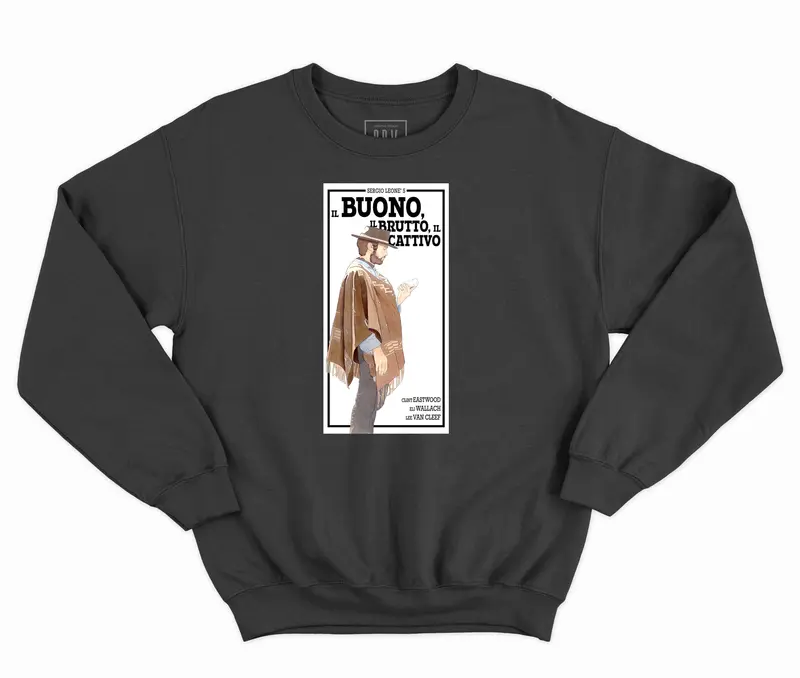 IL BUONO IL BRUTTO IL CATTIVO CLASSIC CREWNECK