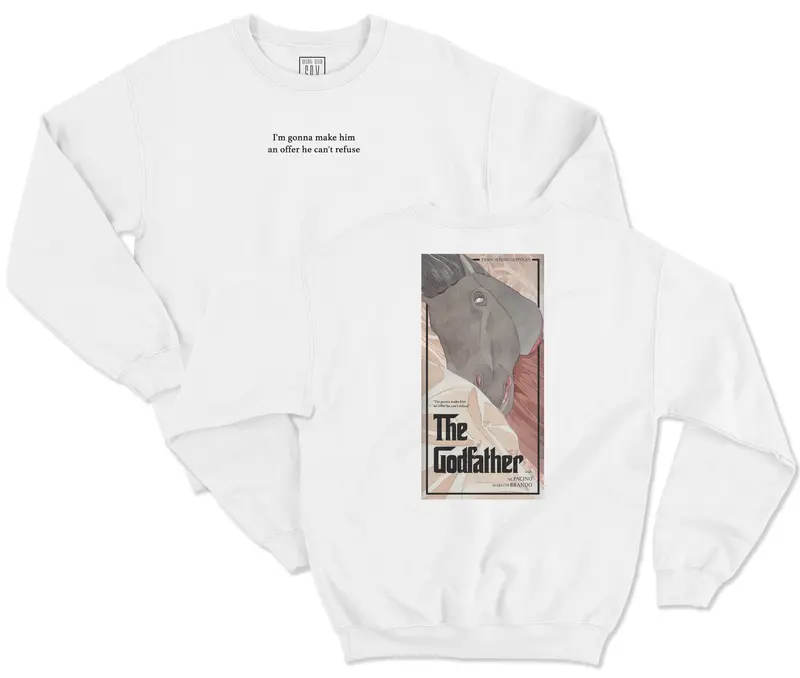 IL PADRINO SCRIPT CREWNECK