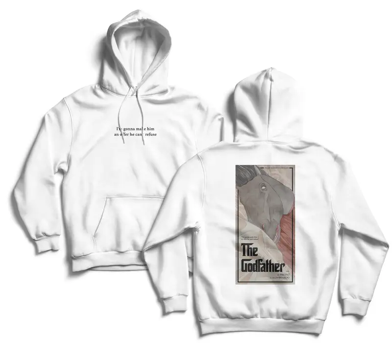 IL PADRINO SCRIPT HOODIE