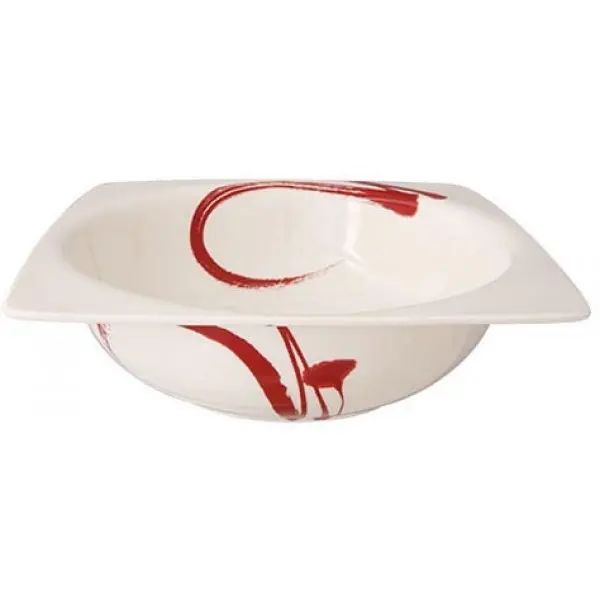 Insalatiera Painting Red Royal