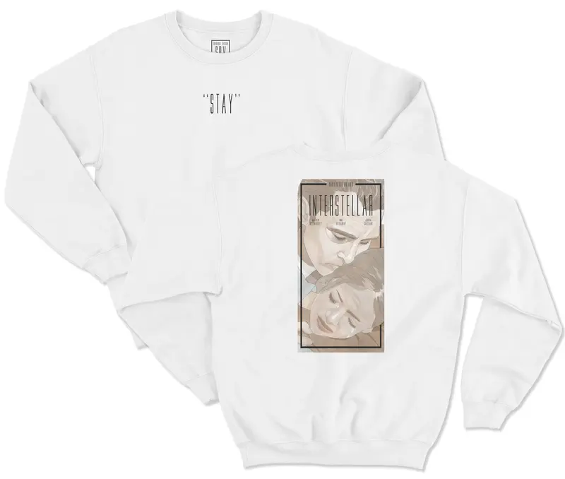 INTERSTELLAR SCRIPT CREWNECK