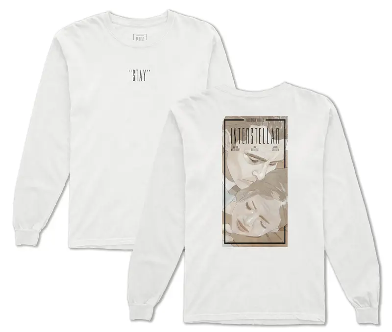 INTERSTELLAR SCRIPT LONG SLEEVES