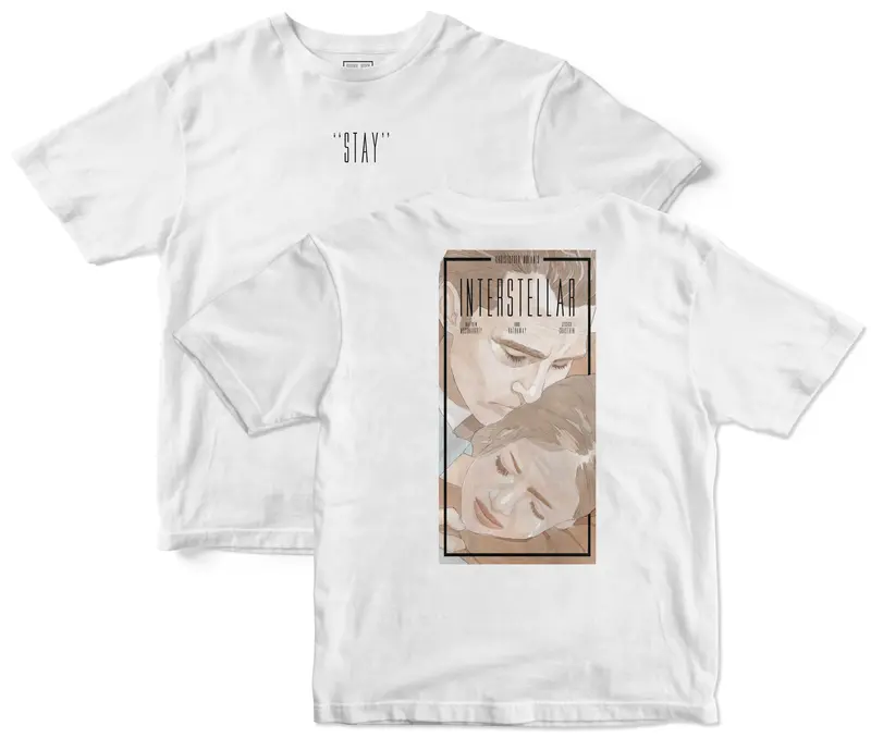 INTERSTELLAR SCRIPT T-SHIRT