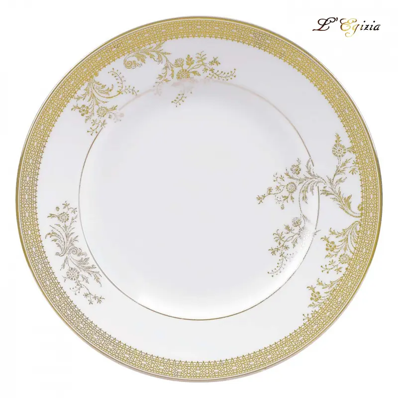 Irf- 6 Piatti piani cm 27 Vera Lace Gold Wedgwood｜L’Egizia regali