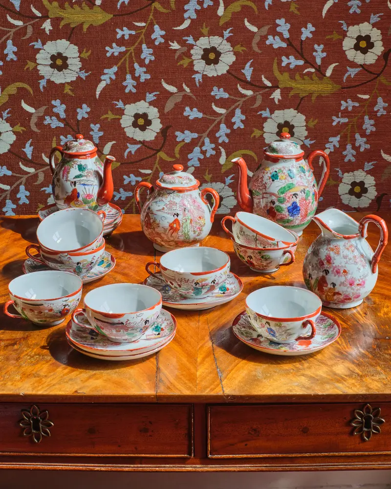 Japanese Coffee Service for Six, 20th Century