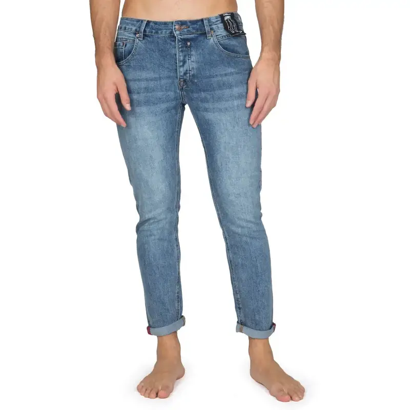 Jeans uomo in tessuto denim a 5 tasche Simon | Datch