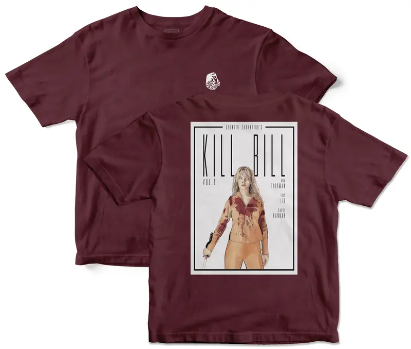 KILL BILL BEATRIX KIDDO LOGO T-SHIRT