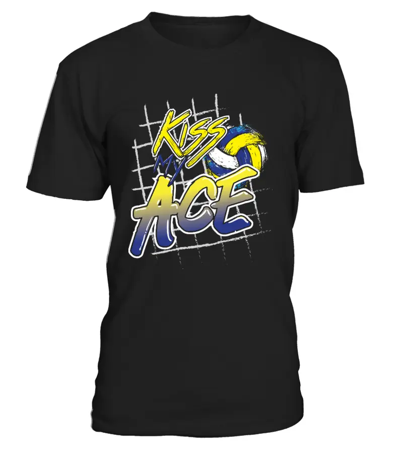"Kiss My Ace" - t-shirt pallavolo - IN ESCLUSIVA