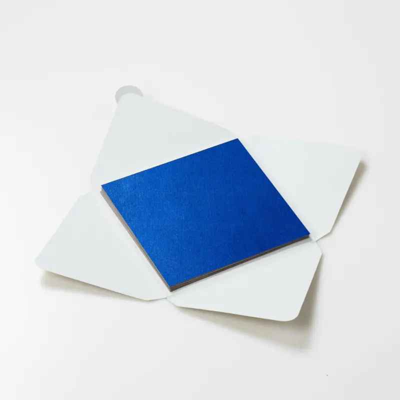 Kit di fogli "Cobalto" formato origami 15 cm x 15 cm