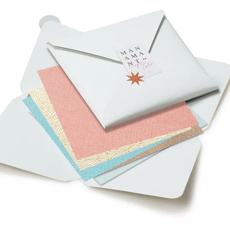Kit di fogli "Mix le Riciclate" formato origami 15 cm x 15 cm
