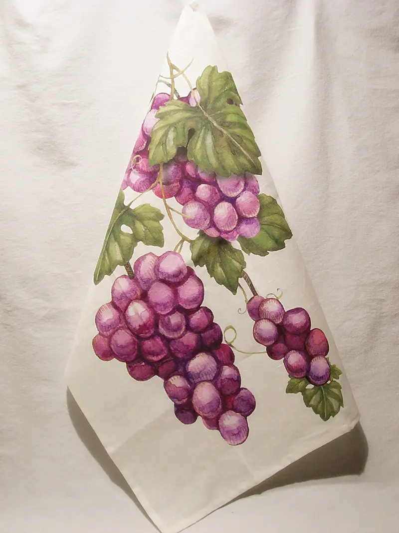 KITCHEN TOWEL GRAPES