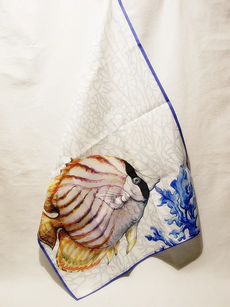 KITCHEN TOWEL  TROPICAL FISH