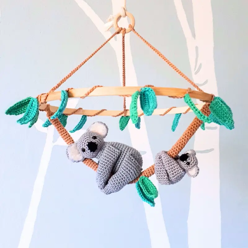 Koala baby mobile