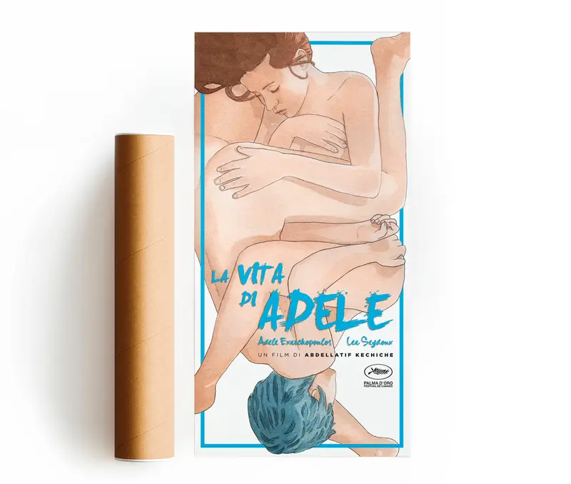 LA VITA DI ADELE STAMPA D'ARTE
