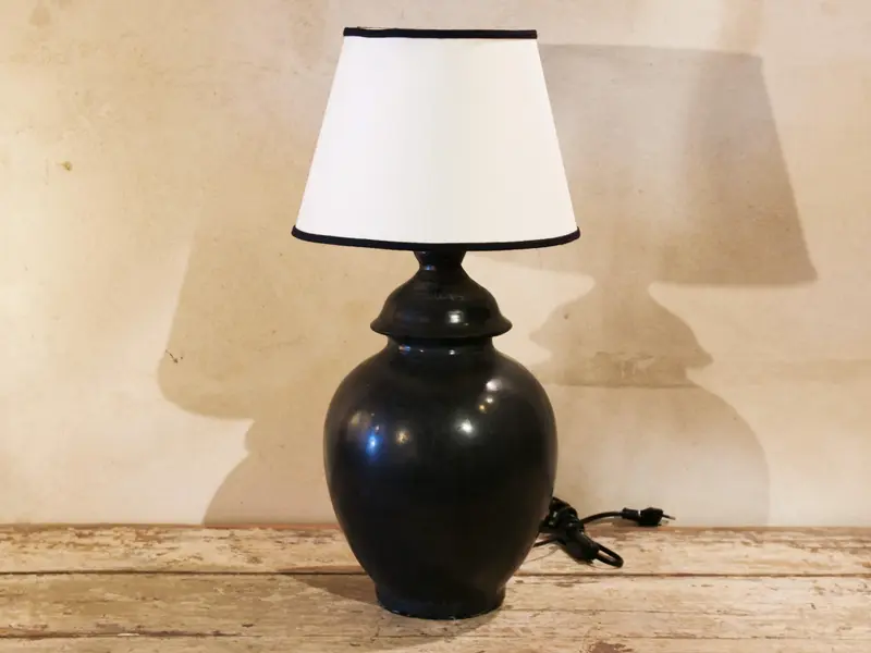 Lampada con vaso tadelakt Marocco  cod.LVT3