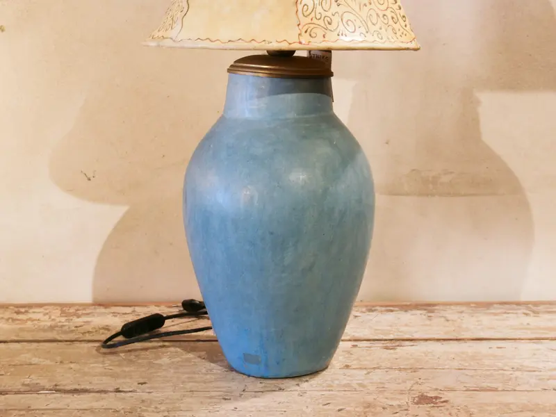 Lampada con vaso tadelakt Marocco  cod.LVT5