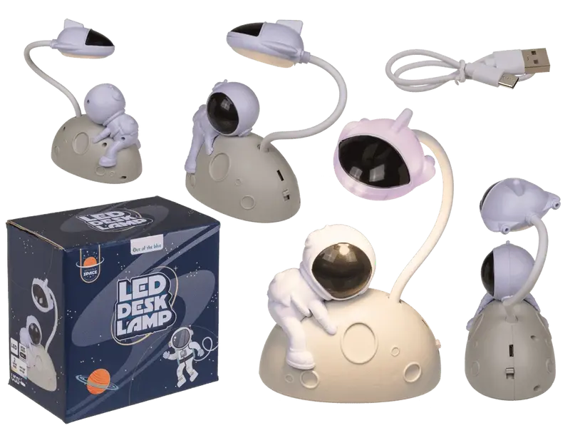 LAMPADA DA TAVOLO A LED ASTRONAUTA (UOMO SULLA LUNA), 13 X 2